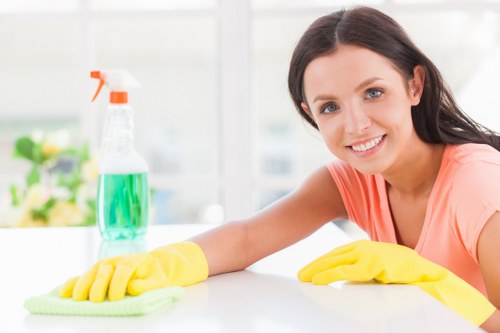 Professional upholstery cleaning in Redbridge for a fabric sofa