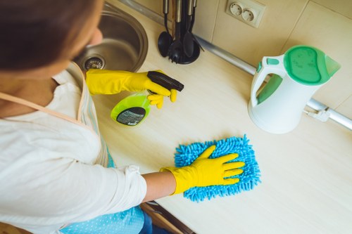 Clean carpet fibres after professional carpet cleaning in Redbridge